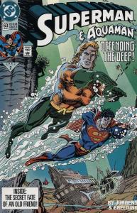 Superman (2nd Series) #63 VF/NM; DC | save on shipping - details inside