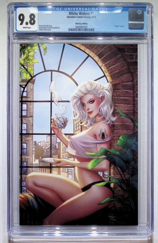 White Widow #1 Comic Kingdom of Canada Cover A (2019) CGC 9.8
