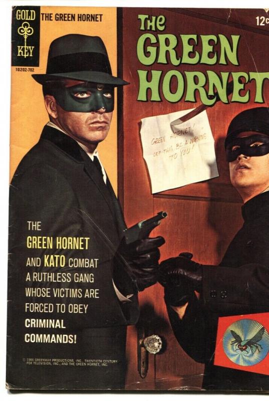 The Green Hornet #1 1966- Bruce Lee photo cover- Gold Key  VG