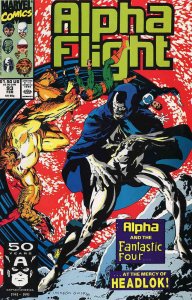 Alpha Flight (1st Series) #93 VF ; Marvel | Fantastic Four Fabian Nicieza