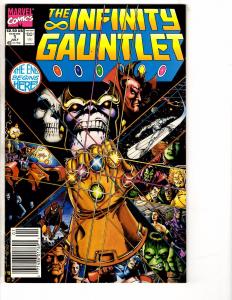 Infinity Gauntlet # 1 NM Marvel Comic Book Thanos Avengers Hulk Thor AntMan J225