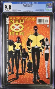 New X-Men #114 CGC 9.8 WHITE Pgs 1st App of Cassandra Nova Deadpool 3 MCU Movie