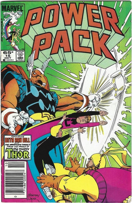 Power Pack #15 Newsstand Edition (1985)