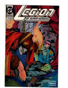 Legion of Super-Heroes #14 (1991) DC Comic Superman Flash OF7