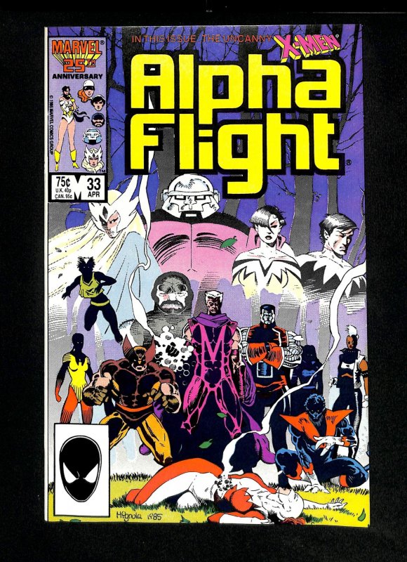 Alpha Flight #33 1st Lady Deathstrike!