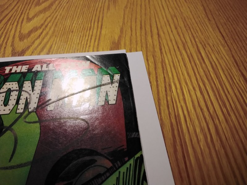 Iron Man #179 CPV Newsstand (1984)