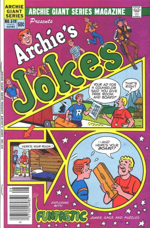 Archie Giant Series Magazine #519 FN; Archie | save on shipping - details inside