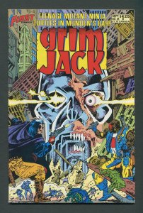 Grim Jack #26 / 8.5 VFN+   1st Color TMNT  September 1986