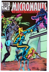 MICRONAUTS #50, NM-, Bug, Devil,  Marvel, 1979 1983  more Marvel in store
