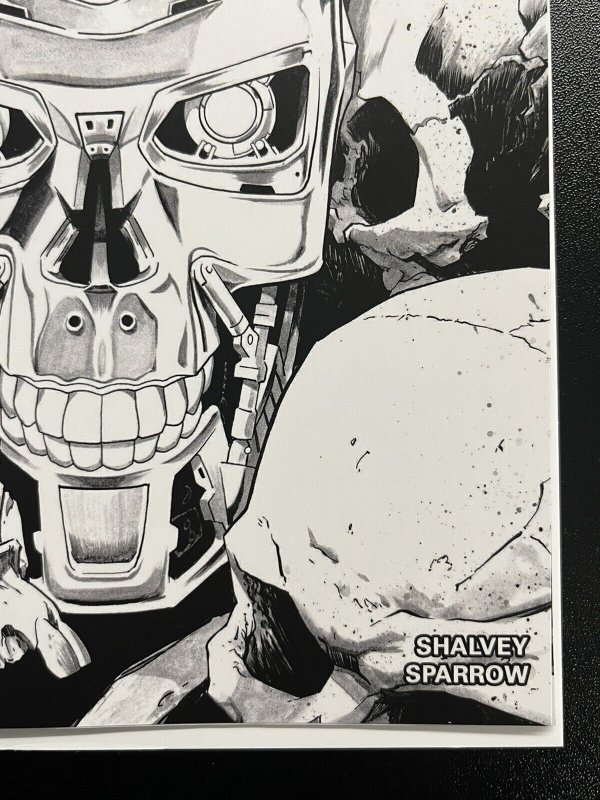 TERMINATOR #1 CVR O 1:20 SHALVEY LINE ART VAR DYNAMITE 2024 PROSHIPPER