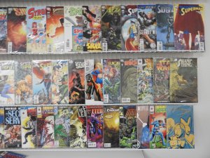 Huge Lot 120+ Comics W/ Superman, Spider-Man, Eternal Warrior+ Avg VF- Condition