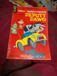 ? New Terrytoons #5 Deputy Dawg Gold Key 1969 Silver Age Cartoon Comics Book