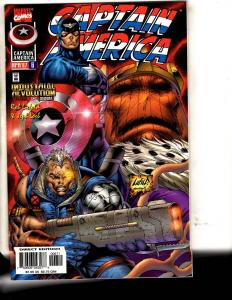 Lot Of 13 Captain America Marvel Comic Books # 1 2 3 4 5 6 7 8 9 10 11 12 13 DB2