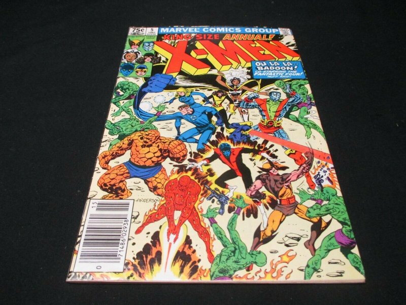 X-Men Annual #5 Marvel 1981 Signed By Chris Claremont Early 80's Signature 