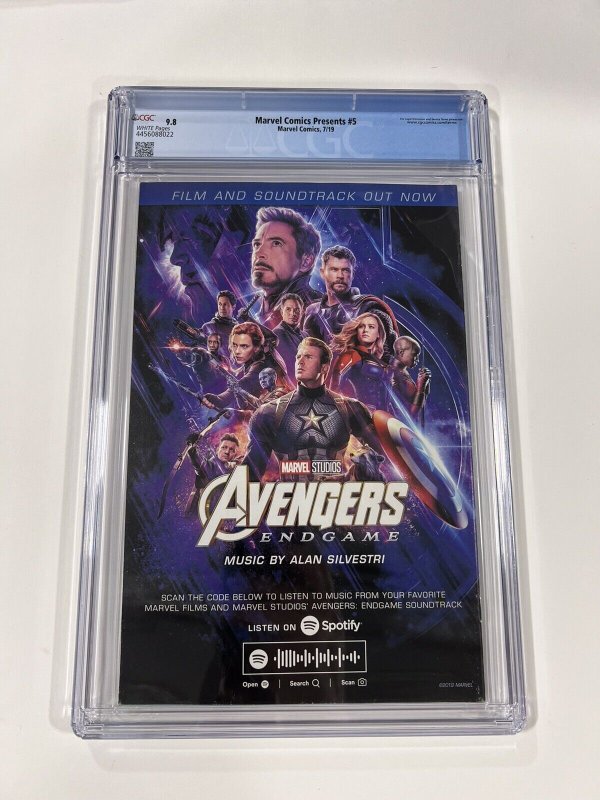 Marvel Comics Presents 5 CGC 9.8 2019 Marvel Comics