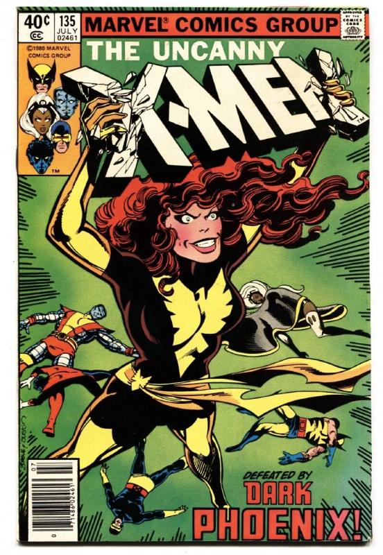 X-MEN #135 1980  comic book MARVEL COMICS DARK PHOENIX  VF