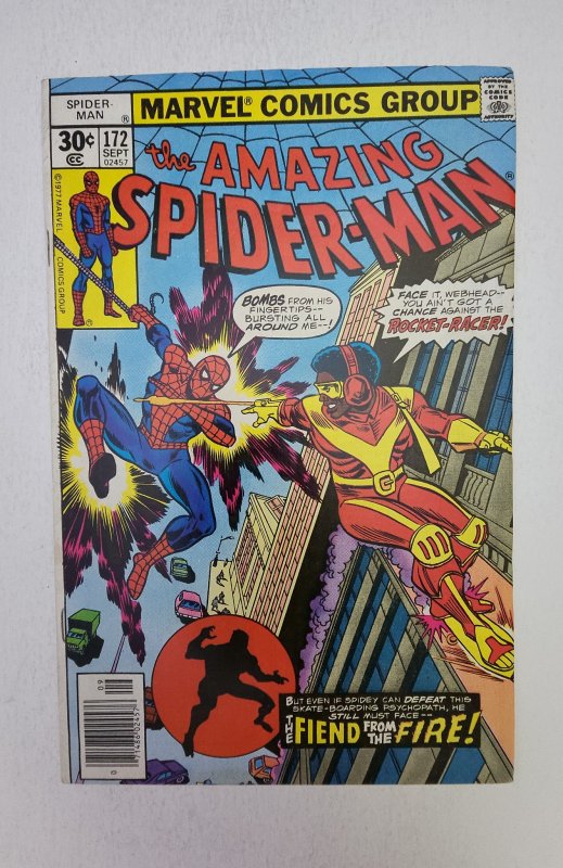 The Amazing Spider-Man #172 (1977) 1st Rocket Racer