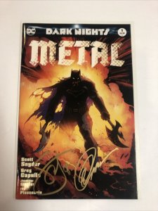 Dark Knights Metal (2017) # 1 (NM) Signed By Snyder & Capullo Comicsketchart.com