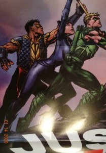 JUSTICE LEAGUE OF AMERICA #1 Promo Poster, 22 x 34, 2013, DC Unused more in our