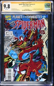 Spider-Man Super Special (1995) # 1 (CGC 9.8 SS) Signed Joe St Piere Census = 1