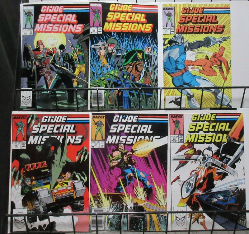 GI Joe Special Missions (Marvel 1986) #1-21, 23-5, 27, 28 Lot Hama Trimpe