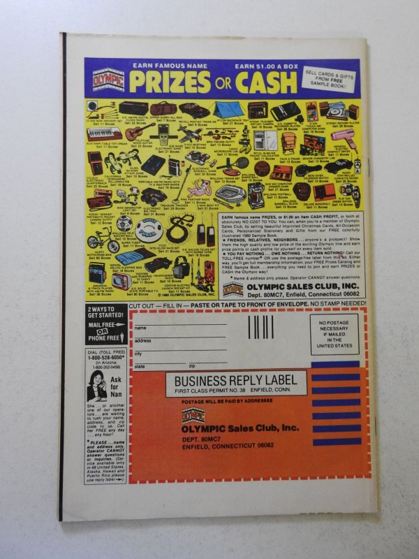 Captain America #250 (1980) FN Condition! small moisture stain