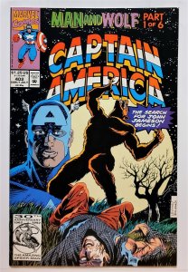 Captain America (1st Series) #402 (July 1992, Marvel) 9.0 VF/NM  