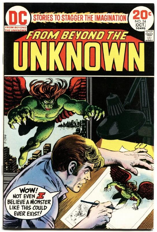 FROM BEYOND THE UNKNOWN #24-HIGH GRADE-DC SCI-FI