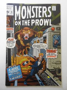 Monsters on the Prowl #13 (1971) FN Condition!