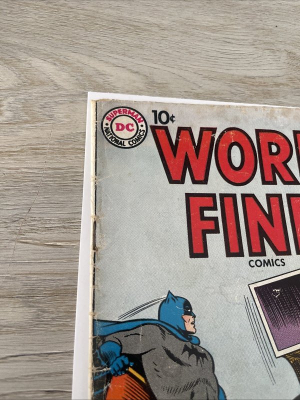 World's Finest Comics #99  DC Comic 1959 CENTERFOLD DETACHED