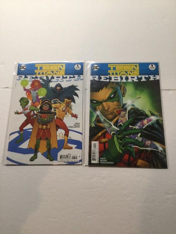 Teen Titans Rebirth 1 One Shot And Variant