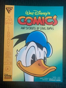 WALT DISNEY'S COMICS AND STORIES Gladstone #4 Carl Barks Library VF 8.0