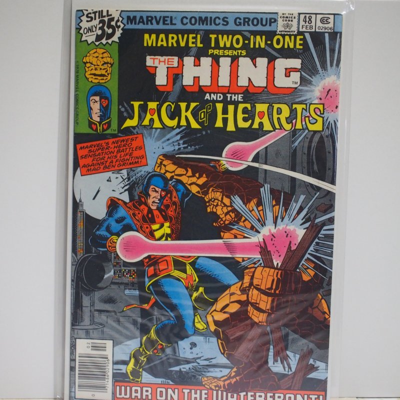 Marvel Two-in-One #48 (1979) NM Thing and Jack of Hearts!