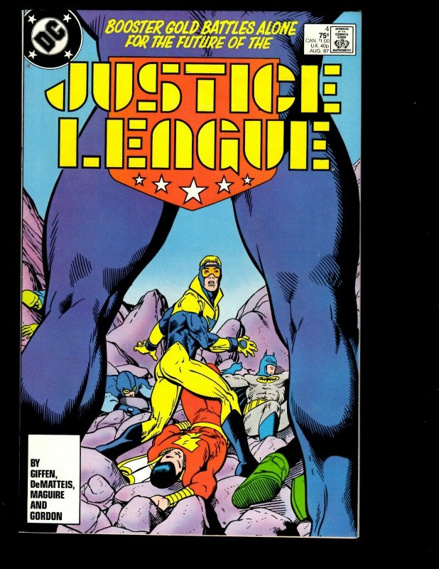 12 Justice League DC Comics #1 2 3 4 5 6 International #7 8 9 10 11 12 J403