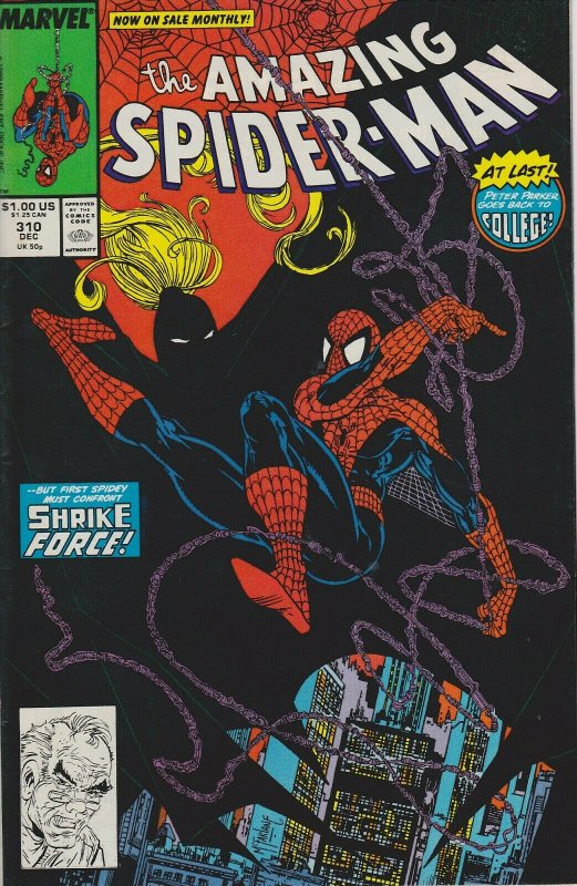 Amazing Spider-Man #310 - Direct Edition - December 1988 - McFarlane