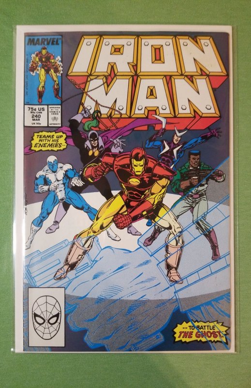 Iron Man #240 (1989) vf
