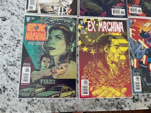 Lot Of 8 Ex Machina Wildstorm DC Comic Books # 30 31 32 33 34 35 36 Vaughan CM6 