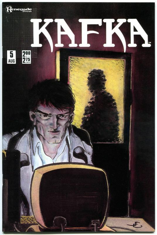 KAFKA #1 2 3 4 5, VF+,1987, 5 issues, Renegade, Steven Seagle, Indy