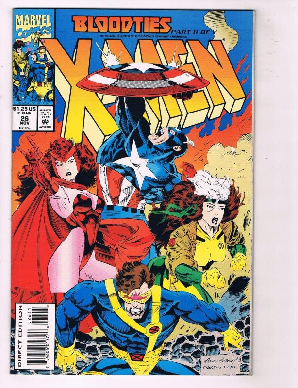 9 X-Men Marvel Comic Books # 14 24 25 26 36 37 54 80 96 Wolverine Gambit J64