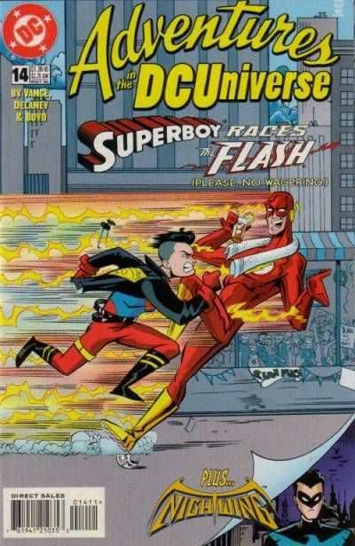 Adventures in the DC Universe #14, NM + (Stock photo)