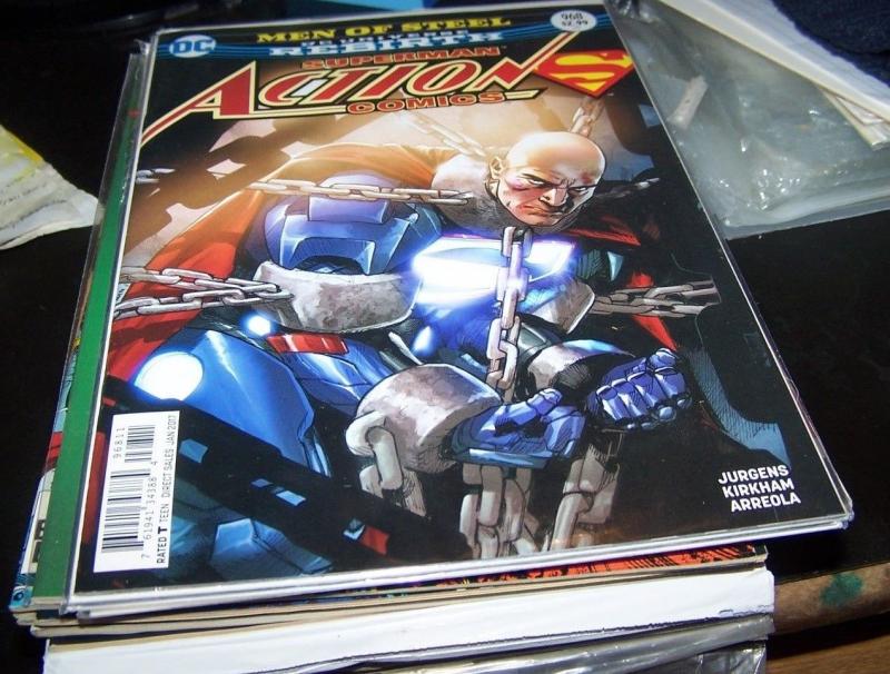 Action Comics #968 (January 2017, DC) superman men of steel pt 2 lex luthor