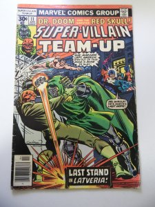 Super-Villain Team-Up #11 (1977) FN Condition