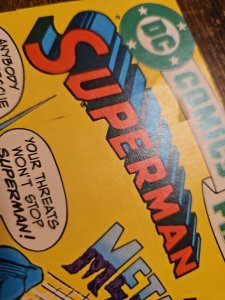 1981 DC Comics Presents 40 Todd McFarlane Letter Metamorpho Superman VG-F