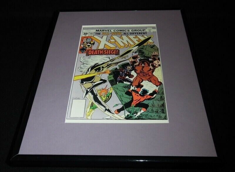 Uncanny X Men #103 Framed 11x14 Comic Book Cover Display 