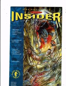 Lot of 10 Insider Dark Horse Comic Books #6 7 8 9 10 11 14 16 18 26  MS11