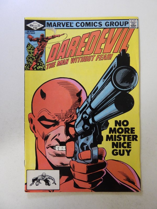 Daredevil #184 Direct Edition (1982) VG+ condition sticker residue front cover