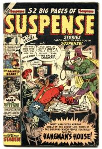 SUSPENSE #5-comic book 1950-ATLAS-PCH-Alcoholism-Hanging 
