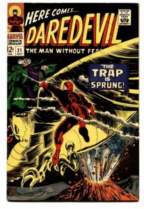 DAREDEVIL #21 comic book 1966-MARVEL-GENE COLAN ART