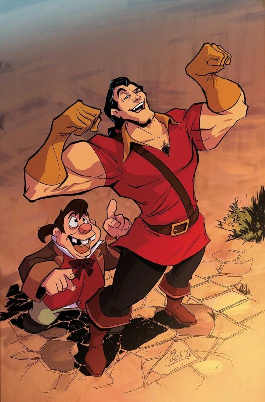 Disney Villains Gaston #3 2026 Cousens 1:10 Ratio Dynamite EB107