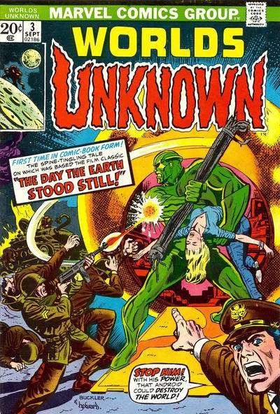 Worlds Unknown #3, VF (Stock photo)